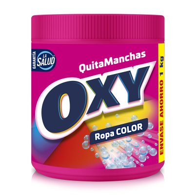 Quitamanchas Ropa De Color Oxy La Salud 1000 Gr