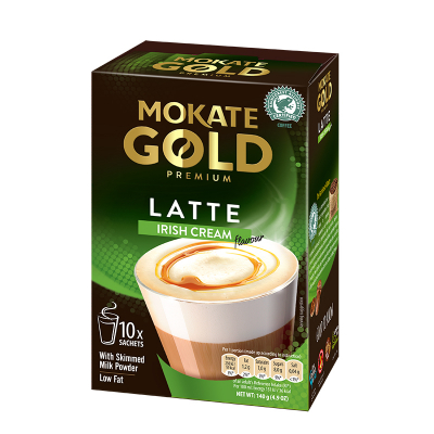 Café Latte Sabor Crema Irlandesa Mokato Gold 140 Gr