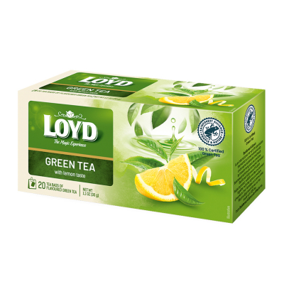Té Verde Con Limón Loyd 20 Und/Paq