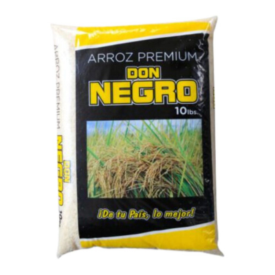 Arroz Premium Don Negro 10 Lb 