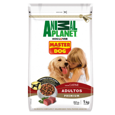 Alimento Para Perro Adulto Con Carne Master Dog 2.2 Lb