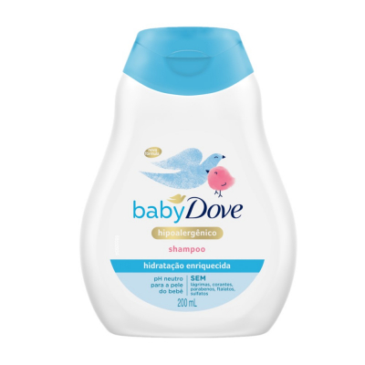 Shampoo Hidratación Enriquecida Dove Baby 200 M