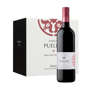 Vino Tinto Joven Rioja Puelles 75 Cl