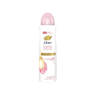 Desodorante Para Mujer Tono Uniforme Rosas Dove 150 Ml