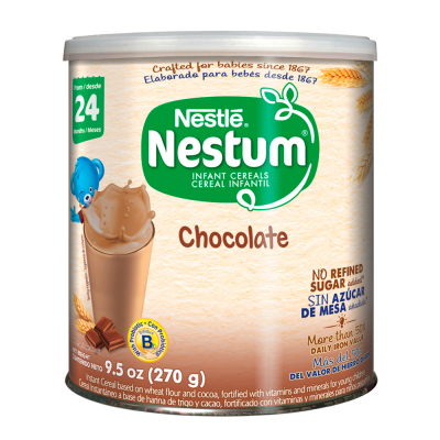 Nestlé Nestum Cereal Instantáneo Chocolate Lata 270g