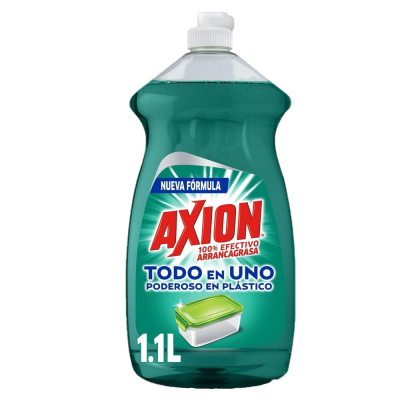 Lavaplatos Líquido Plásticos Axion 1.1 Lt