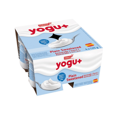 Yogurt Natural Feiraco 125 Gr 4 Und/Paq