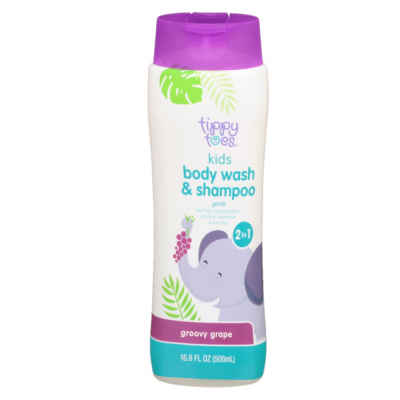 Jabón y Shampoo Groovy Grape Tippy Toes 16.9 Onz