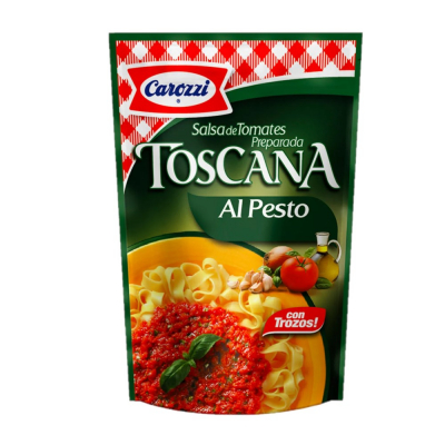 Salsa de Tomate Para Pasta Al Pesto Toscana Carozzi 200 Gr