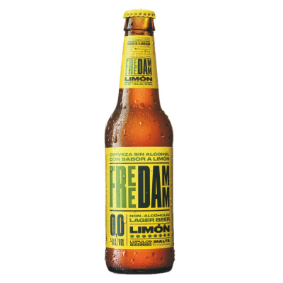 Cerveza Sin Alcohol Con Limón Free Damm 25 Cl 