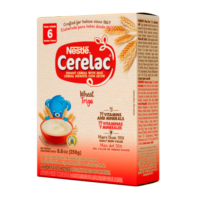 Cereal de Trigo Nestum Cerelac 250 Gr