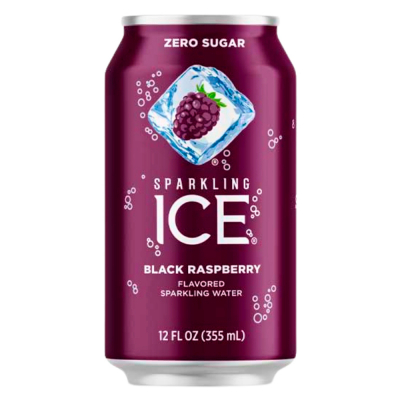 Agua Con Gas Sabor Black Raspberry Sparkling Ice 12 Onz