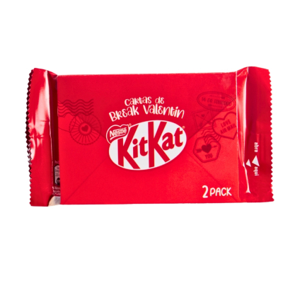 Chocolate en barra KitKat Original 2 Und/Paq 41.5g