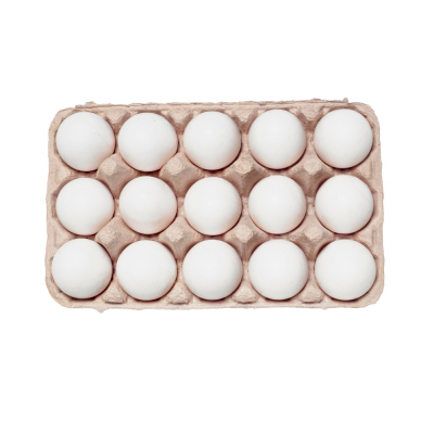 Huevos Blancos Grandes Norteño 15 Und/Paq 
