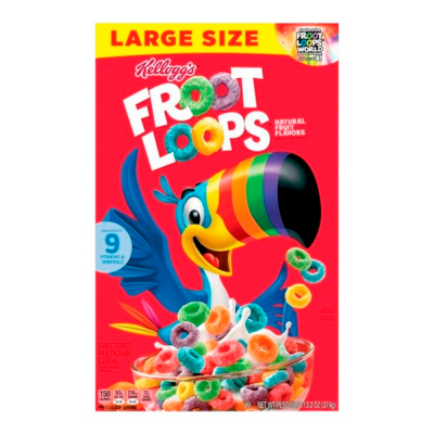 Cereal Froot Loops Kelloggs 13.2 Onz