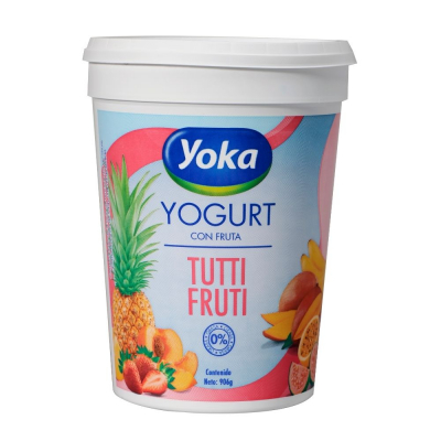 Yogurt Tutti Frutti Yoka 32 Onz