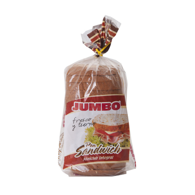 Pan De Sandwich Mini Club Integral Jumbo