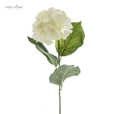 Flor Artificial Hortensia Color Blanco 