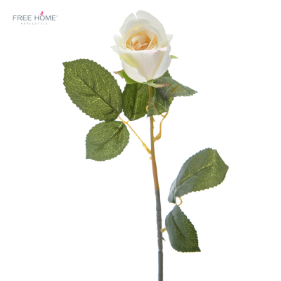 Flor Rosa Color Blanco Mini 31 X 7 Cm