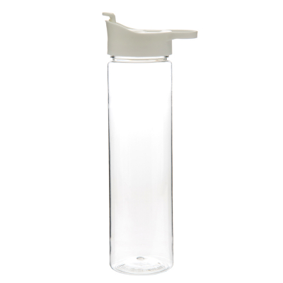 Botella Plástica Tapa Blanca 600 Ml