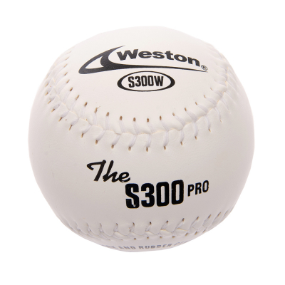 Bola de Softball Blanca Weston S300 12"