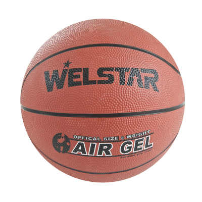 Balón De Basket Air Gel Color Naranja Welstar 