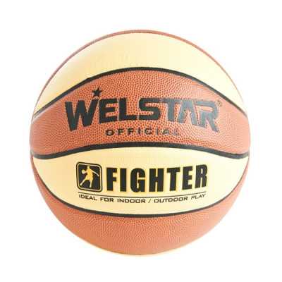 Welstar Balón Basket #7 Naranja/Crema