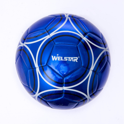 Balón De Fútbol PVC Welstar #5 Azul 