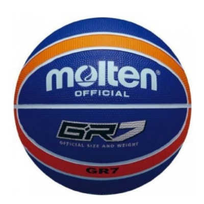 Balón De Basket Molten Fiba #7 Azul/Naranja