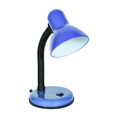 Lámpara de Escritorio Flexible Azul 