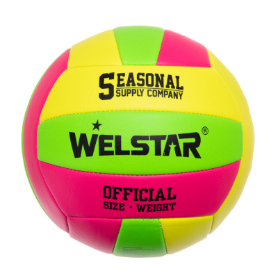 Balón De Volley Welstar #5 Colores Neón