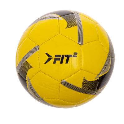 Balón De Fútbol FIT2 Pvc Cosido #5 Amarillo/Negro   