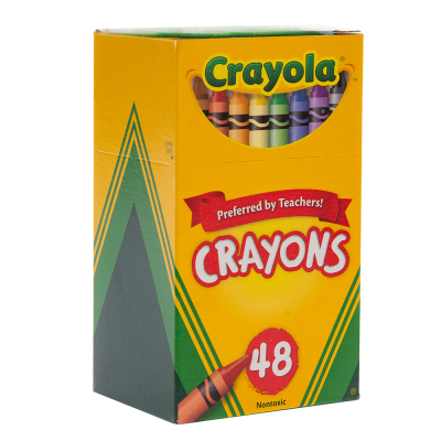 Crayones De Cera Crayola 48 Und/Paq