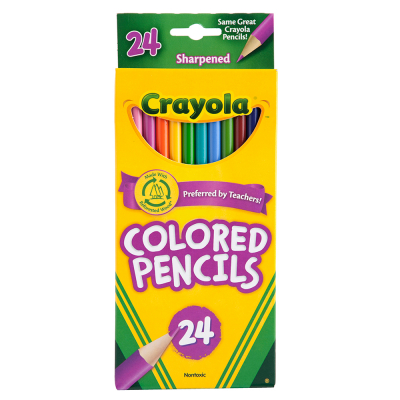 Lapices De Color Largo Crayola 24 Und/Paq