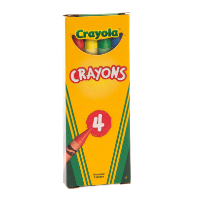 Crayones De Cera Crayola 4 Und/Paq