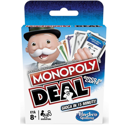Monopoly Deal's Cards Hasbro +8 Años 