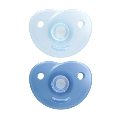 Set 2 Chupetes Azul Soothie 0-6M Avent
