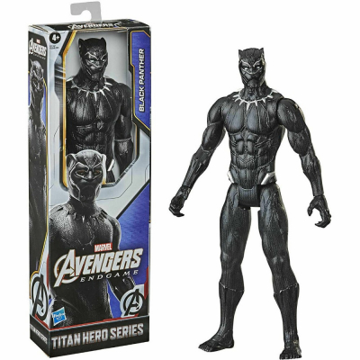 Black Panther Avengers Titan Hero 12" +4 Años