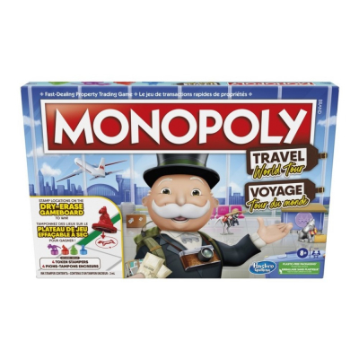 Monopoly Travel World Tour +8 Años 