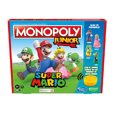 Súper Mario Monopoly Jr +5 Años 