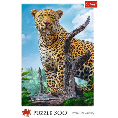 Rompecabezas Leopardo Salvaje Trefl 500 Piezas