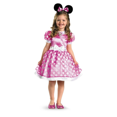 Disfraz Disguise Minnie Mouse Rosado Size S