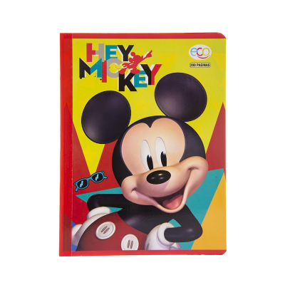 Cuaderno Cosido Licencia Mickey Y Cia 200 Páginas