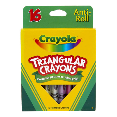 Crayones De Cera Triangulares Crayola 16 Und/Paq