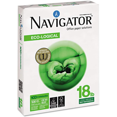 Papel Ecológico Bond Navigator 8 1/2 X 11